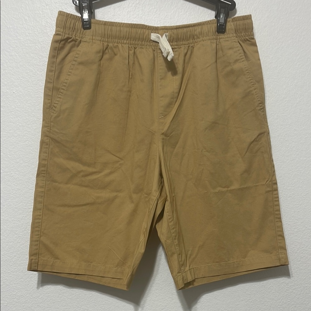 Lands' End Kids Casual Tan Shorts Size XL (14/16) NWOT
